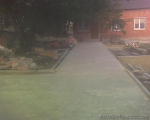 Укладка тротуарной плитки.Продажа.Доставка. #1055284