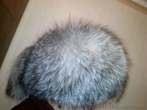 Шапка из Чернобурки новая #1052453