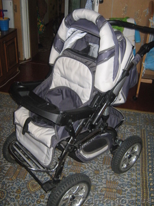 Коляска трансформер 3 в 1 Adamex Nano #1056655