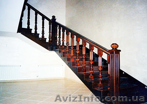 Изготовление лестничных конструкций из массива дерева #1053101