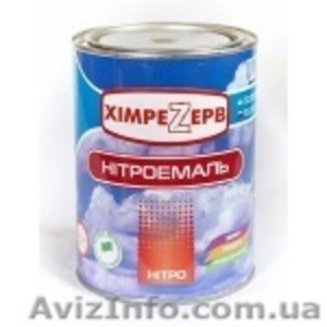 Эмаль для металла,  дерева,  бетона – нитроэмаль (сохнет за 30 мин). #1048781