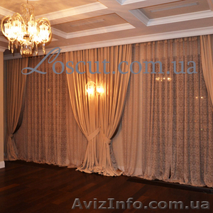 Шторы на подкладке. Дизайн штор,  Пошив штор на подкладке. #1055264