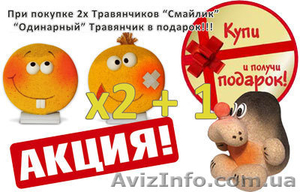 декоративный газон травянчик(смайлик) #1062250