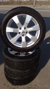 Продам комплект дисков на Mitsubishi Outlander XL с резиной Dunlop #1067034