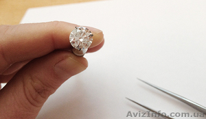 Продам Бриллиант1.00 Carat Round E-VSS1 (2/2) 3500 y.e #1082283