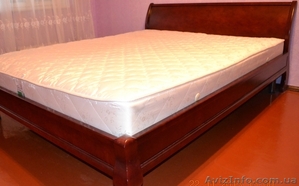 Кровати двуспальные из натурального дерева Парус #1070711