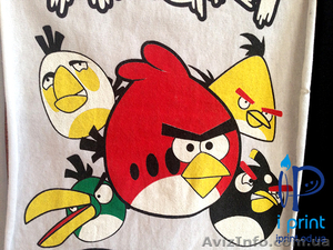 Печать рисунков на трикотаже #1072775