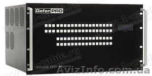 Матричный коммутатор DVI сигналов 32х32,  Gefen #1068481