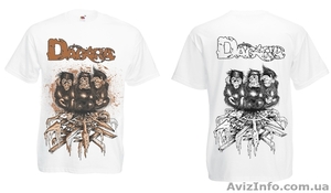Футболка с принтом,  группа «Dagara» (metalcore,  Франция) – 85 грн/шт. #1067570