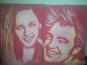 Танцующий художник/Танцующее полотно #1082414