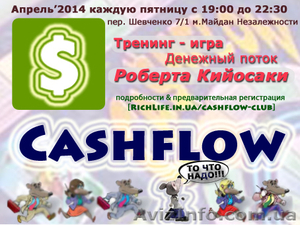 Тренинг-игра Cashflow (Денежный поток) Роберта Кийосаки #1067401