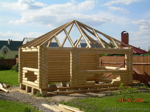 Беседки со сруба,  деревянные беседки #1068955