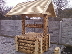 Садовая мебель,  колодцы,  беседки,  столы,  лавки #1068956