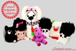 Мягкие вязаные игрушки от FairyArt  #1073695