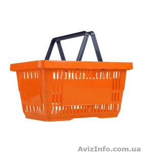 Корзина пластиковая с двумя ручками #1068360