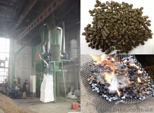 Линию для производства биотоплива из отходов сельскохозяйственной перераб #1070136