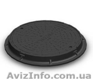 Люки пластиковые черные и цветные с замком #1081341