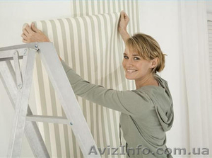 Поклейка обоев в Днепропетровске оперативно #1081330