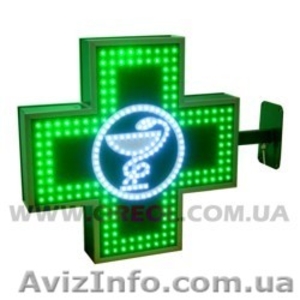 Светловой крест для аптеки #1072192