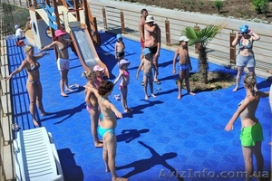 Модульное пластикове напольное покрытие 378*378*11 мм. #1073917