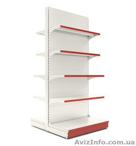 Стеллаж островной торговый 1000мм #1068487