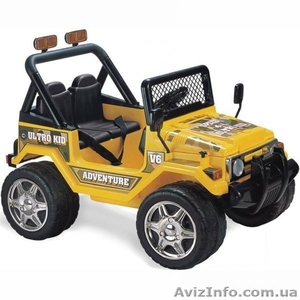 Новинка!!!  Детский электромобиль 618R + Д/У ЖЕЛТЫЙ #1089225