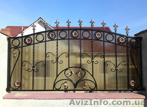 Кованые ворота,  заборы,  ограждения Одесса #1097550