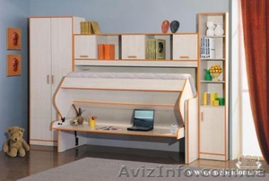 Кровать-стол на заказ Донецк. Дизайн,  кредит #1093616