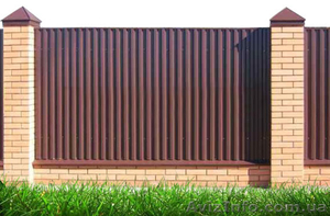 Заборы из профнастилаа #1089590