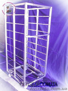 Стеллаж -шпилька кондитерский из нержавеющей стали. #1086516