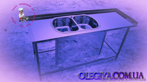 Ванны моечные производственные и рукомойники для общепита из нержавеющей стали #1086539