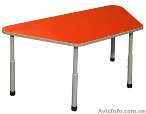 Стол детский трапециевидный регулируемый,  Мебель для детского сада,  Стол регулир #1102801