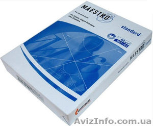 Продам оптом бумагу формата А4,  17 шт.,  40грн/шт. MAESTRO STANDART #1110041