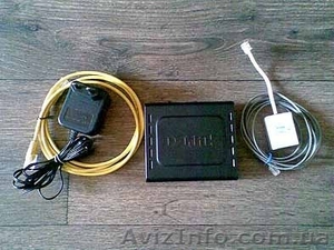 Роутер (маршрутизатор) ADSL/Ethernet D-Link DSL-2500U (б/у)  #1112611