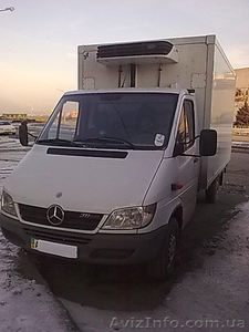  Грузоперевозки МЕРСЕДЕС СПРИНТЕР Запорожье-Украина(РЕФРИЖЕРАТОР)до 2 т #1112084