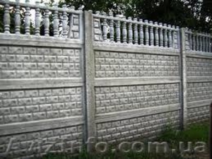 Еврозабор бетонный #1102823