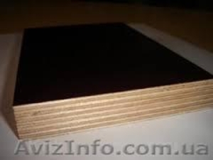 Фанера ламинированная,  для опалубки. #1103921