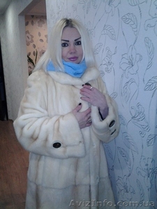 норковая шуба , белая не дорого, срочно #1106580