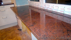 столешницы из красного гранита #1106946