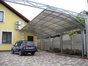 Навесы,  навесы для автомобилей,  козырьки #1100412