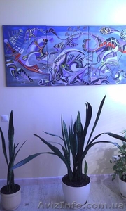 картина абстракция интерьерная #1103153