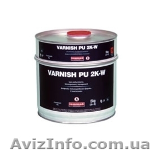 Полиуретановое покрытие на водной основе Ваниш-ПУ 2К ВВ (5 кг) #1103772