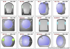 Зеркала для ванных комнат и прихожих. #1101801