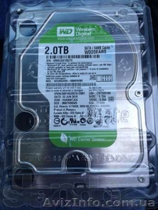 Жесткий диск Western Digital Green 2TB  #1117669