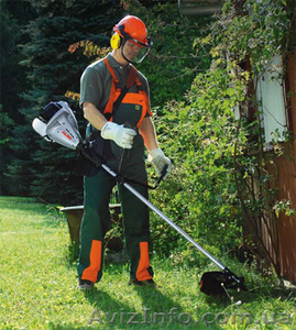 Покос травы и спил деревьев #1114785