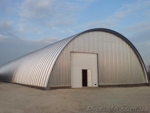 Строительство арочных ангаров бескаркасных #1121045