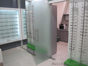 Распашные двери из стекла . #1114461