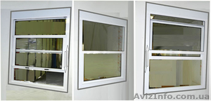 Канадские подъемные окна из холодного алюминия . #1114449