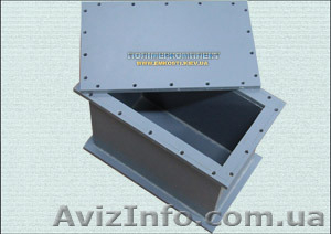 .Корпус емкости (Резервуара. Вентиляции ) из ПВХ.  PVC-C #1114856