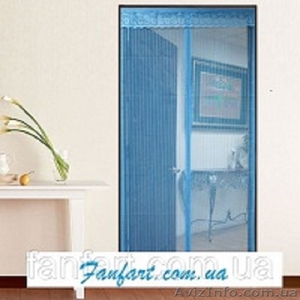 Москитная сетка на дверь (магнитная) #1122261